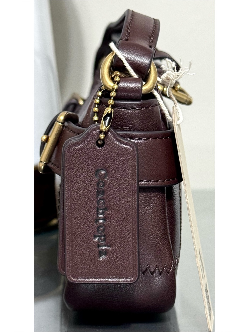 COACH COACHTOPIA Alter/Ego Side Buckle Shoulder Bag, MAPLE - Picture 3 of 8